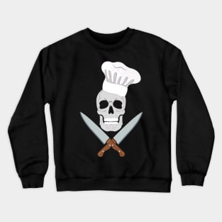 Badass Chef Skull Crewneck Sweatshirt